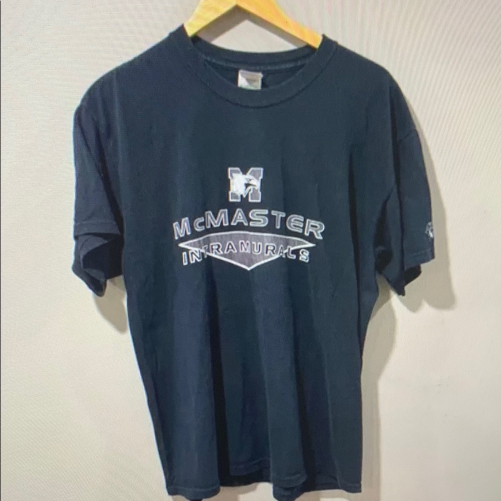 McMaster Intramurals Black T-Shirt